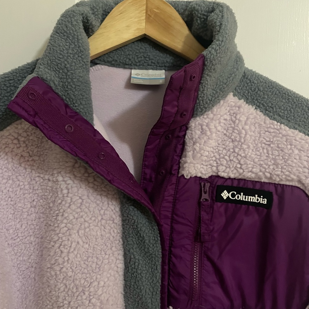 Columbia Women’s Lodge Sherpa Pullover Size S - Picture 5 of 6